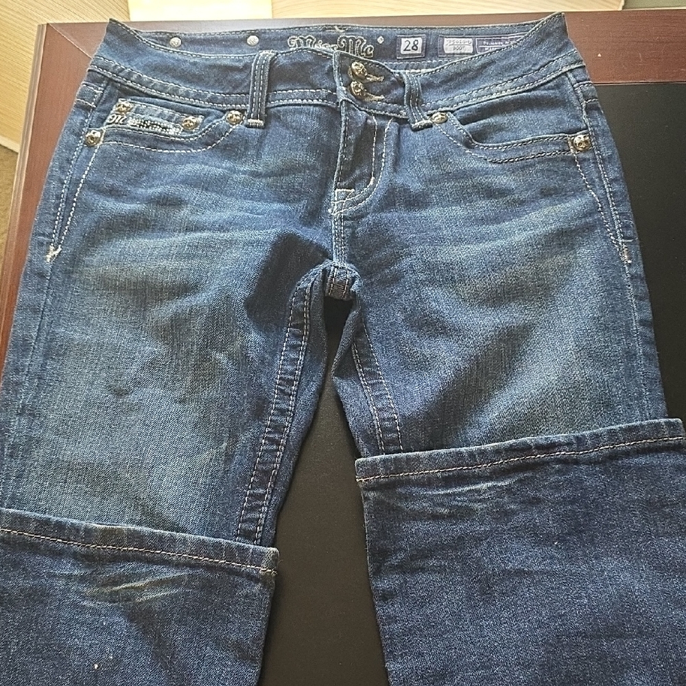 Miss Sixty Indigo Boot Cut Jeans